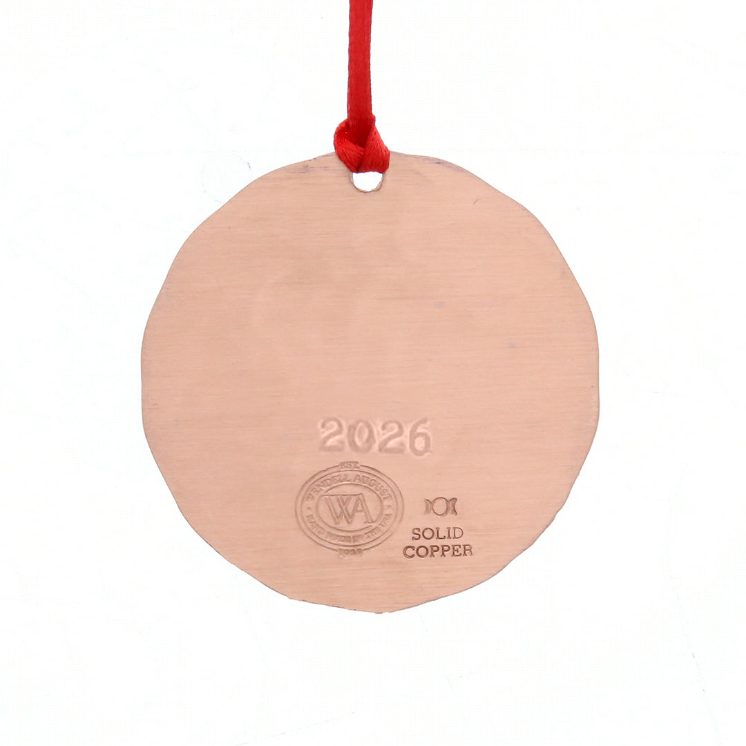 2026 Cozy Hearth Annual Ornament (Copper)