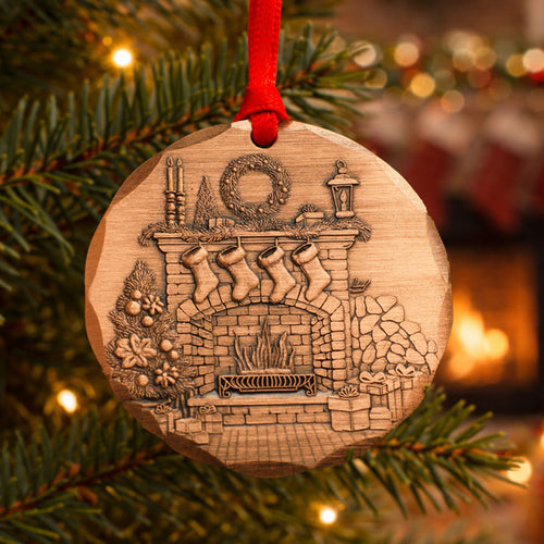 2026 Cozy Hearth Annual Ornament (Copper)