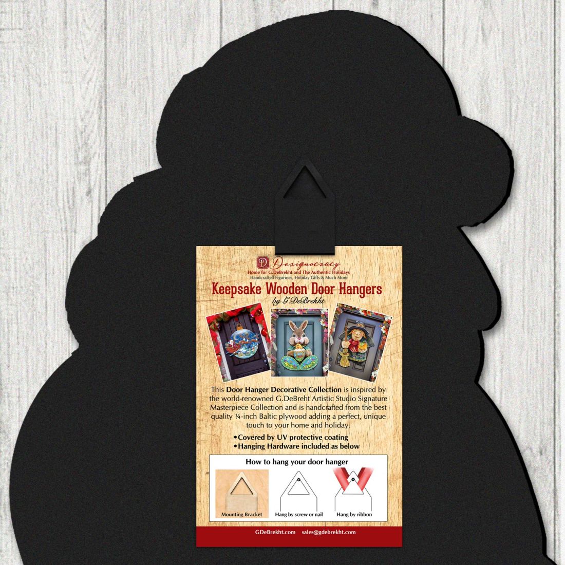 12 Days of Christmas Wooden Door Hanger