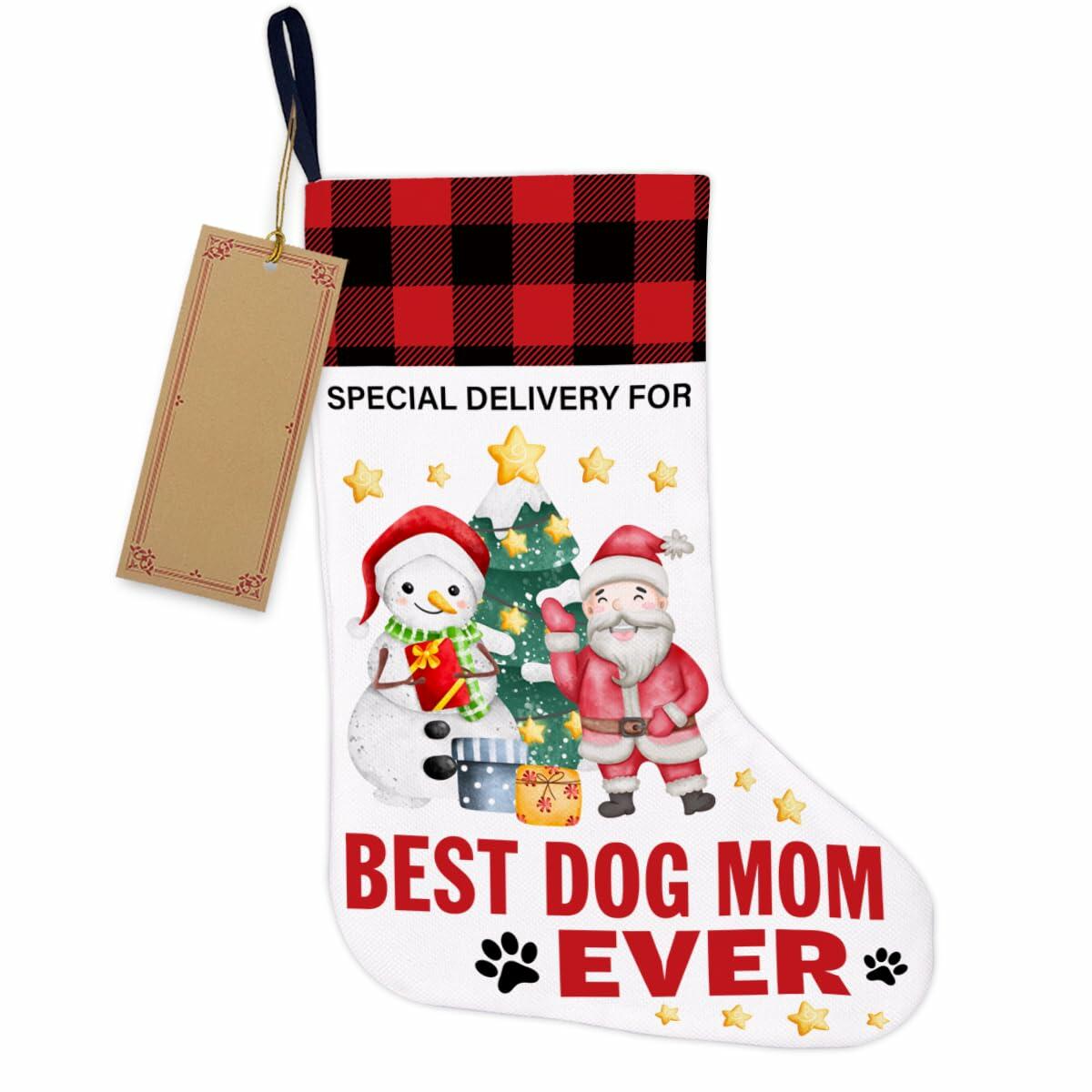 Best Dog Mom Ever Christmas Stocking