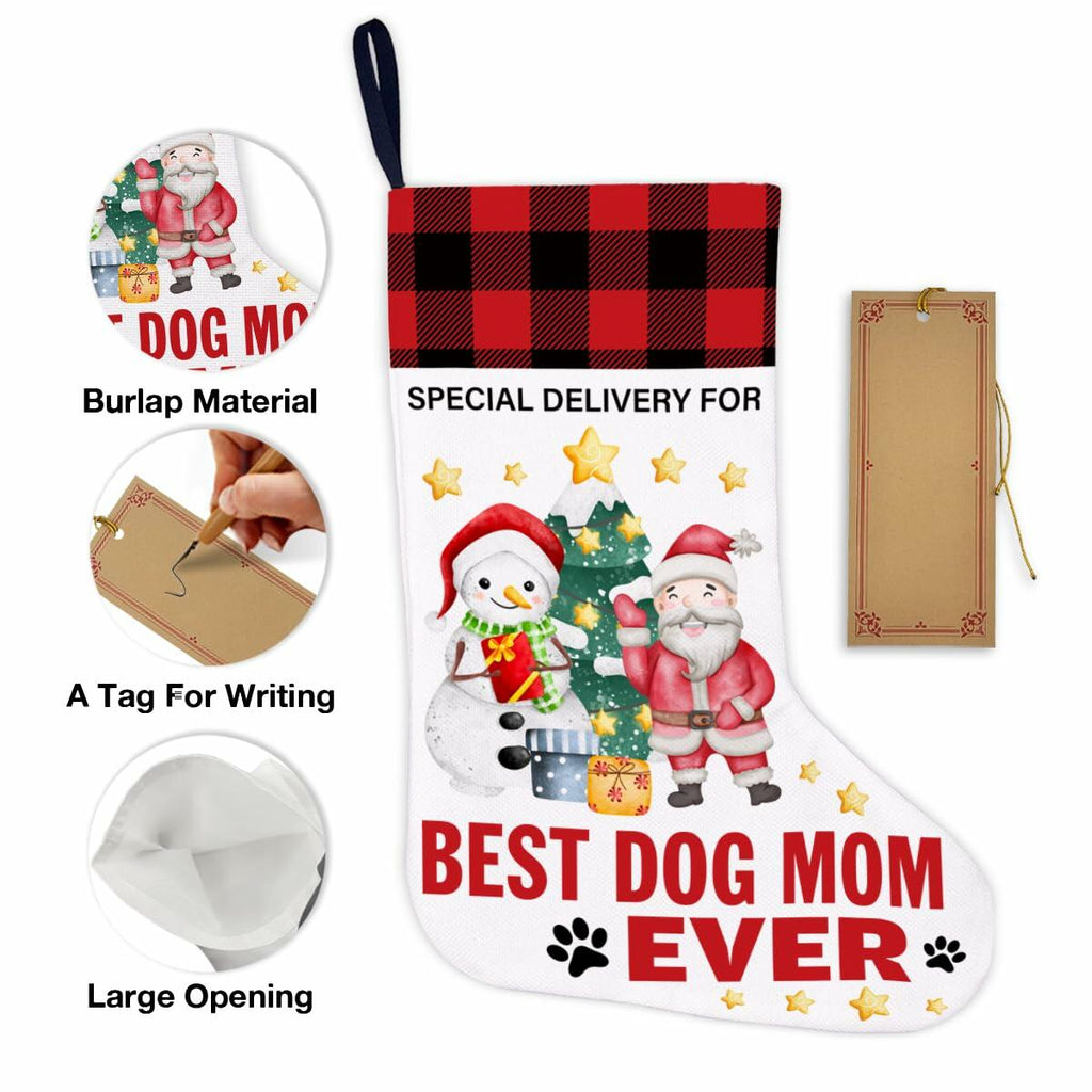 Best Dog Mom Ever Christmas Stocking