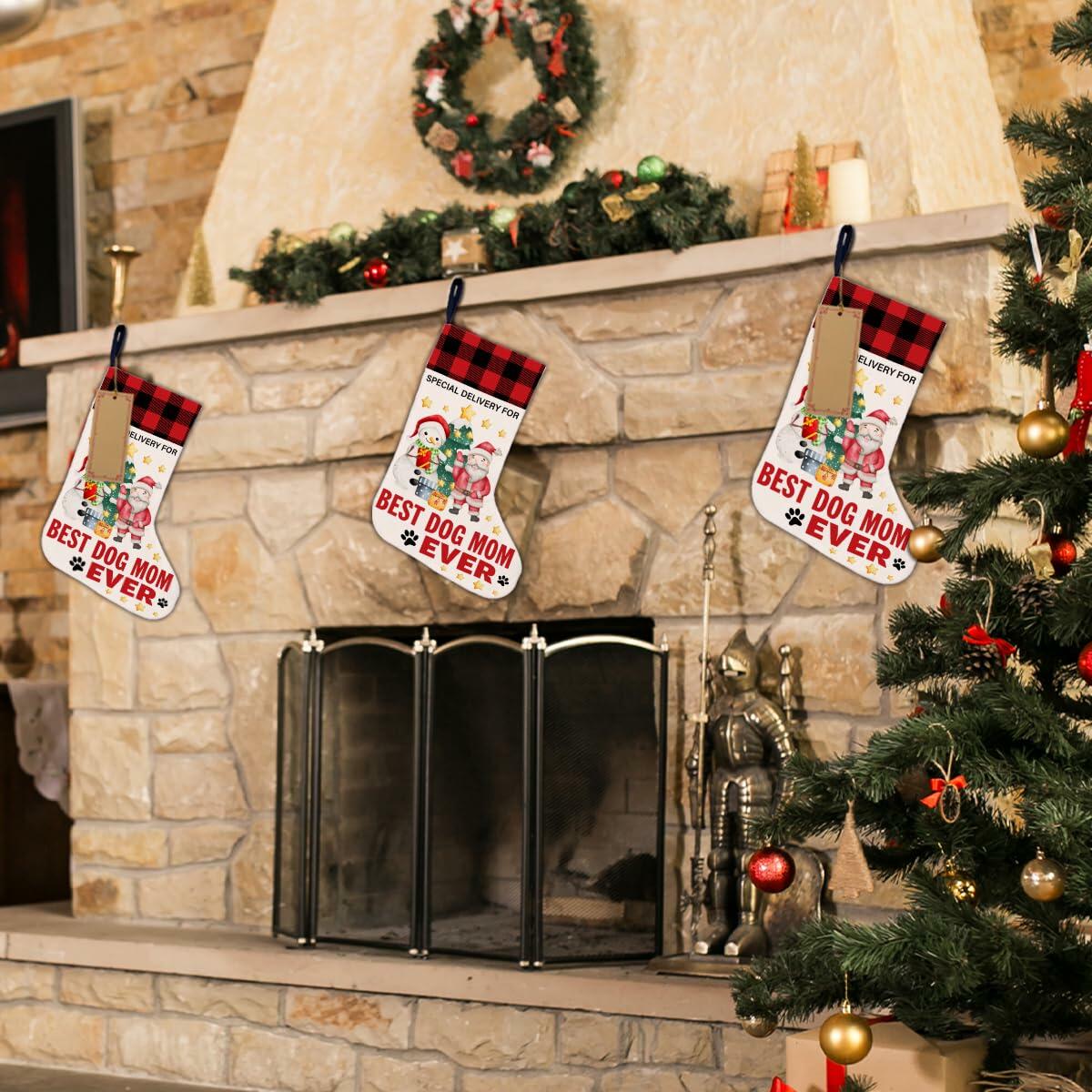 Best Dog Mom Ever Christmas Stocking