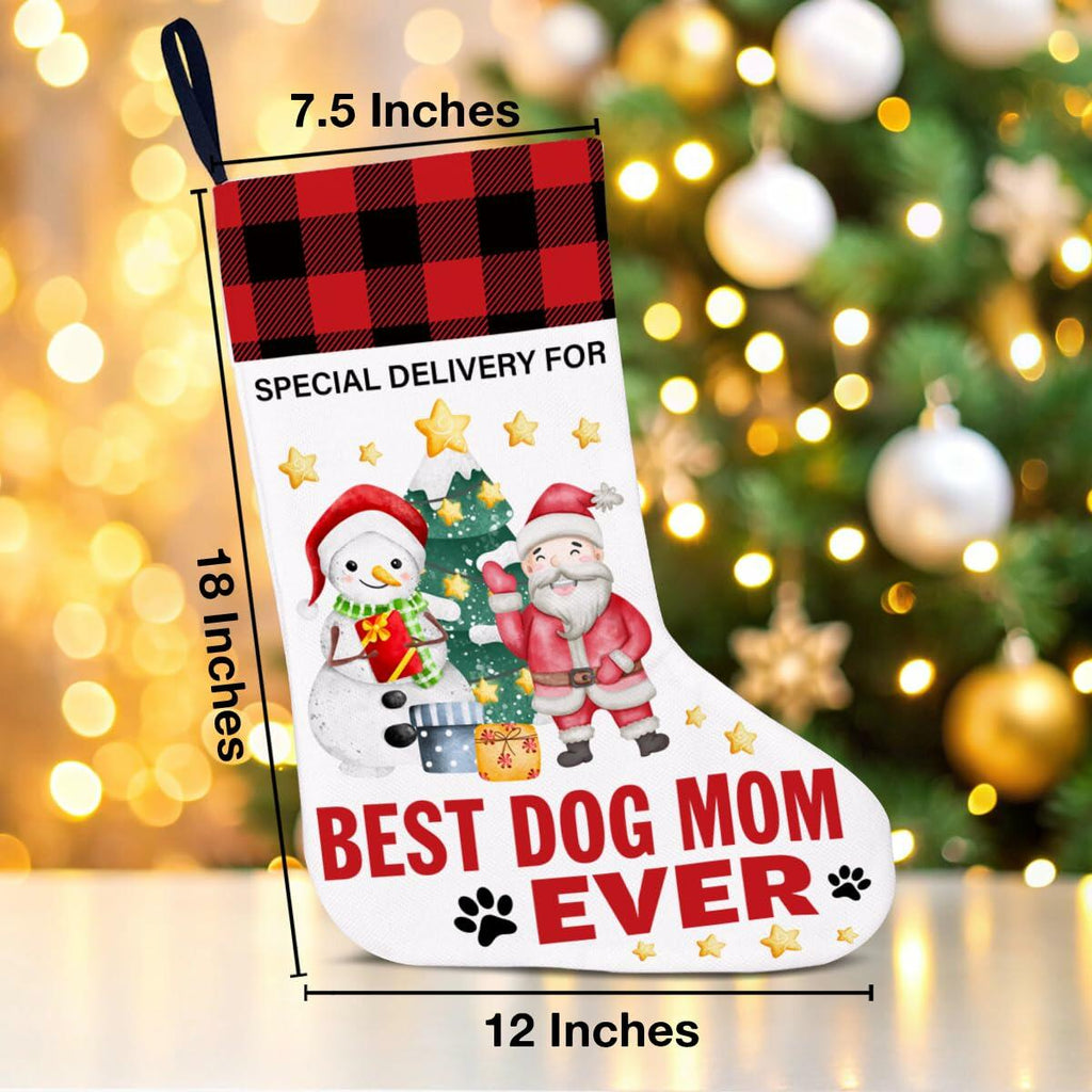 Best Dog Mom Ever Christmas Stocking