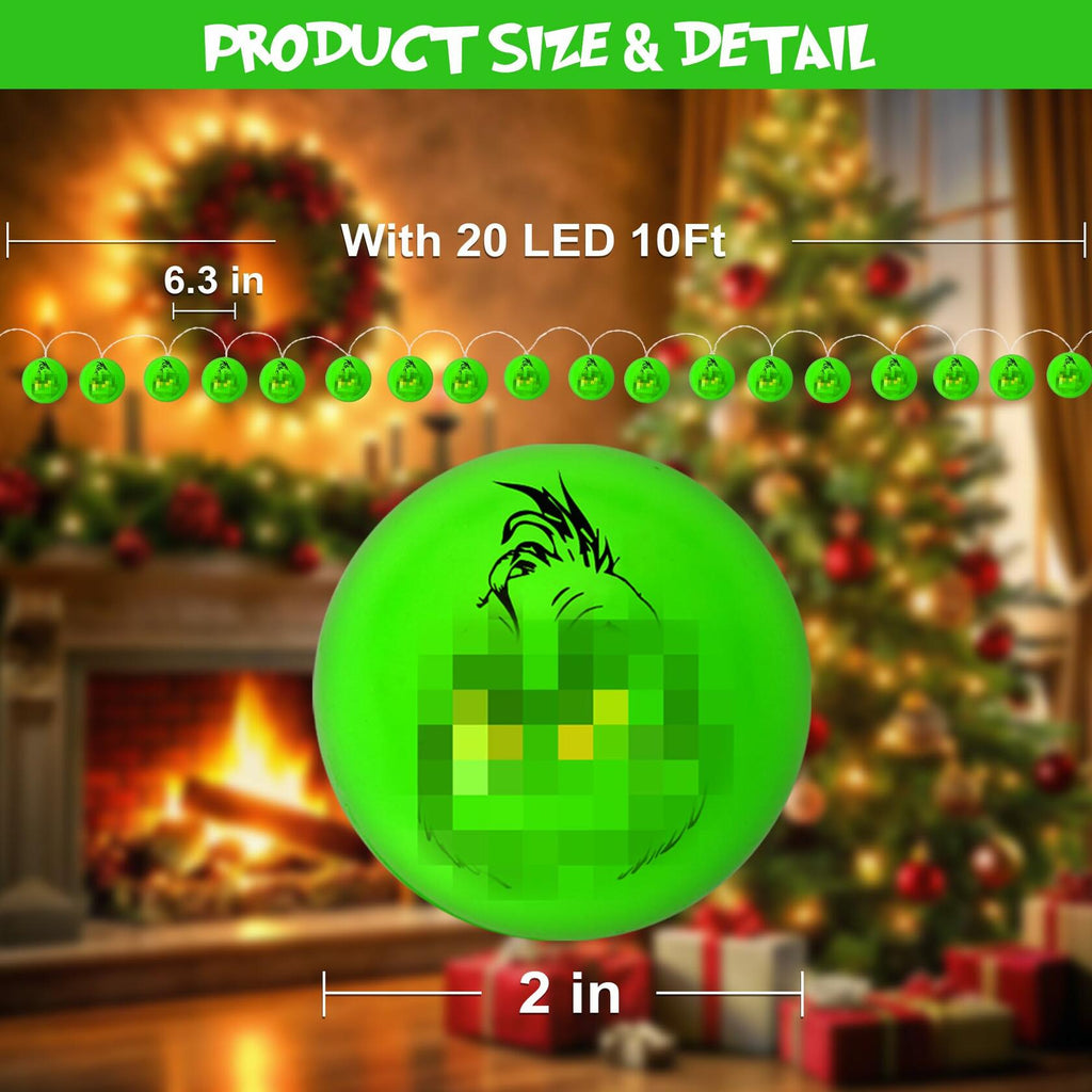 Battery-Operated Christmas String Lights