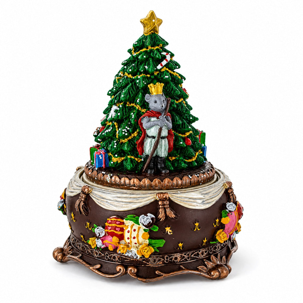 Nutcracker Ballerina Musical Tree Figurine